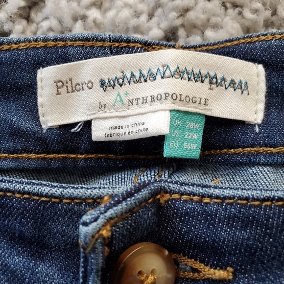 NWT Anthropologie Skinny Pedal Pusher Jeans - Picture 7 of 8